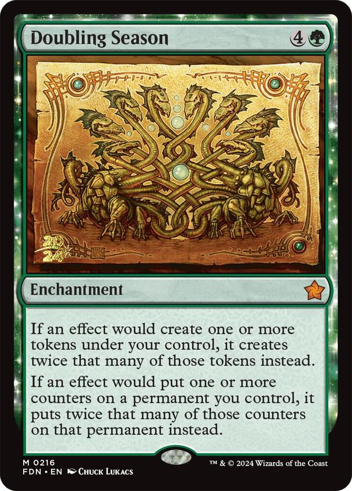 Doubling Season [Prerelease Cards] 216