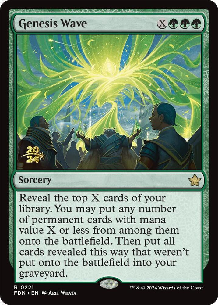 Genesis Wave [Prerelease Cards] 221