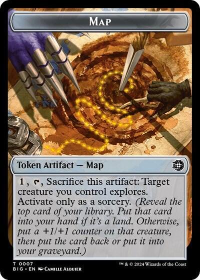 Map // Plot Double-Sided Token [Outlaws of Thunder Junction: The Big Score] 7 // 20