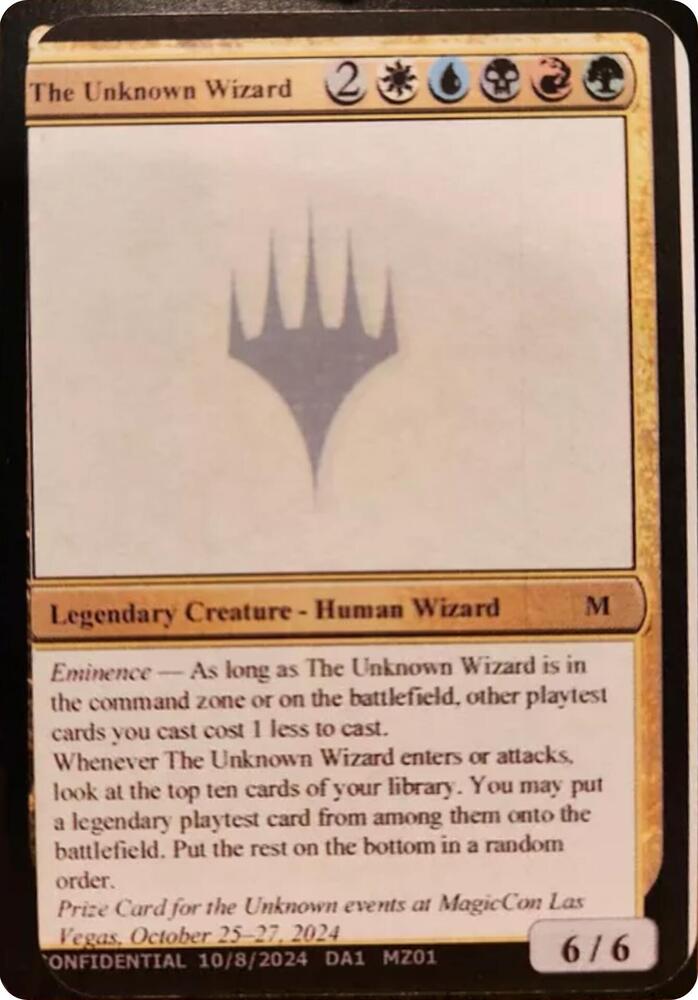 The Unknown Wizard [Un-Known Event Playtest Cards]