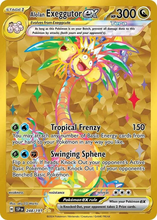 Alolan Exeggutor ex - 248/191 [SV08: Surging Sparks] 248/191