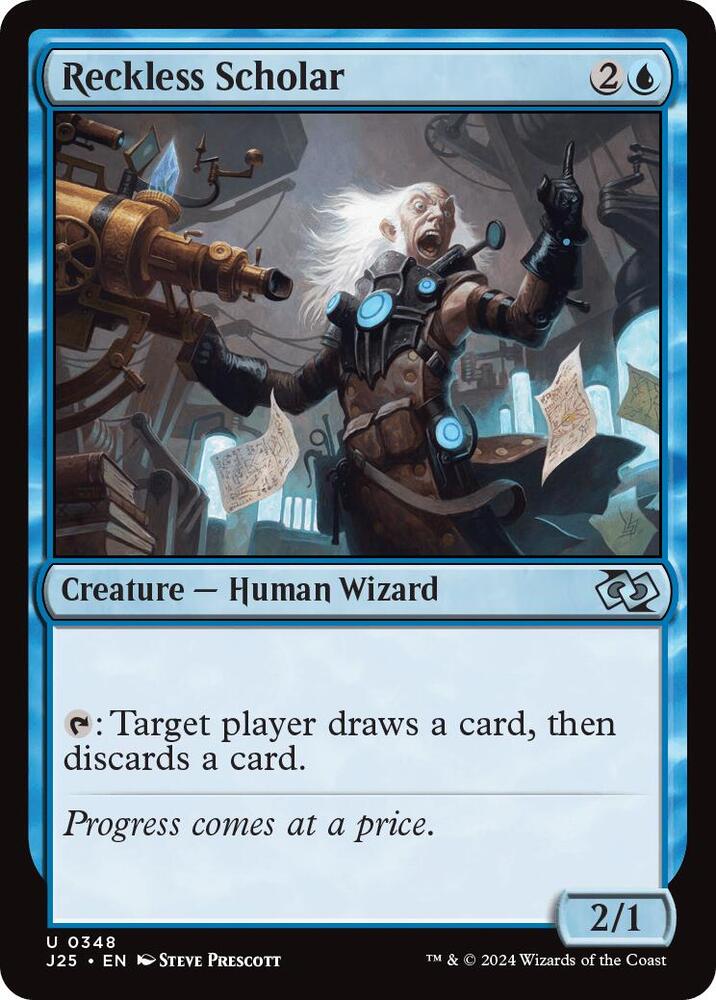 Reckless Scholar [Foundations Jumpstart] 348