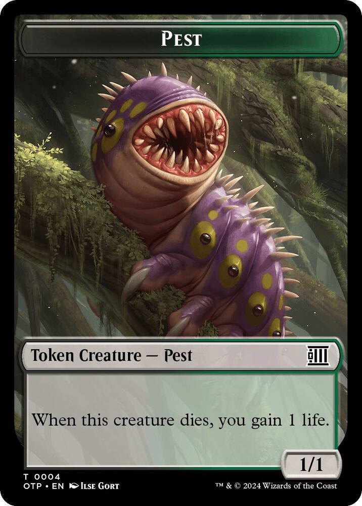 Pest // Plot Double-Sided Token [Outlaws of Thunder Junction: Breaking News] 4 // 20