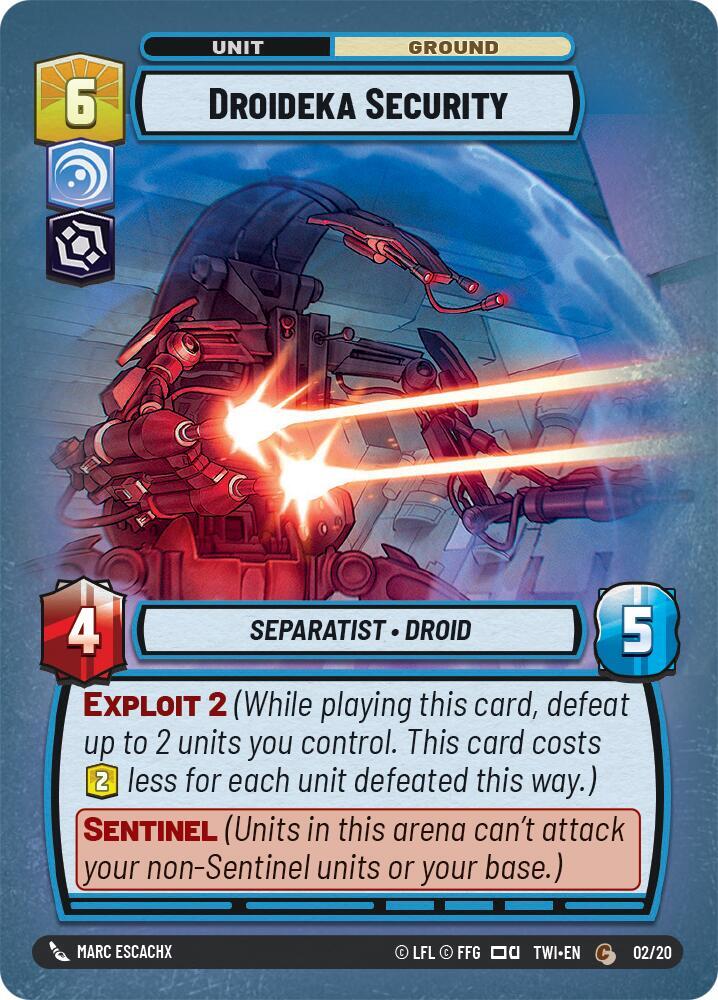 Droideka Security [Twilight of the Republic: Weekly Play Promos] 02/20