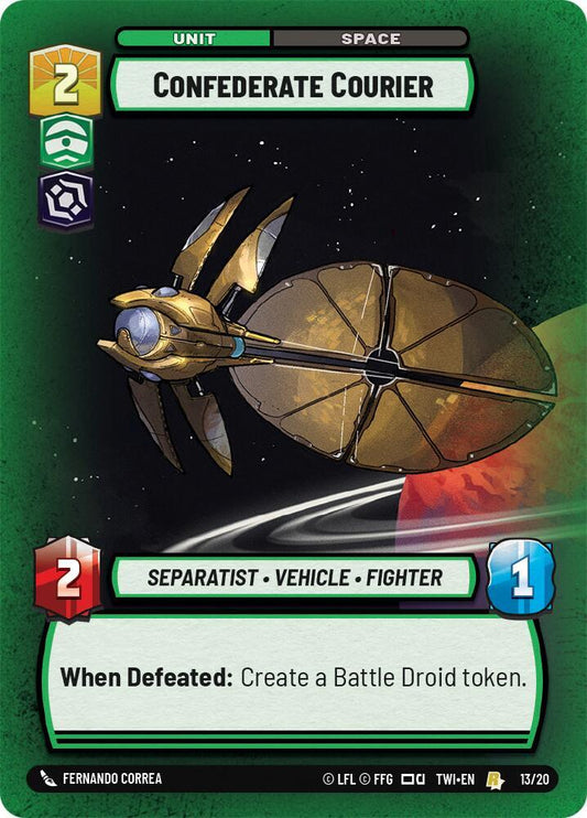 Confederate Courier [Twilight of the Republic: Weekly Play Promos] 13/20