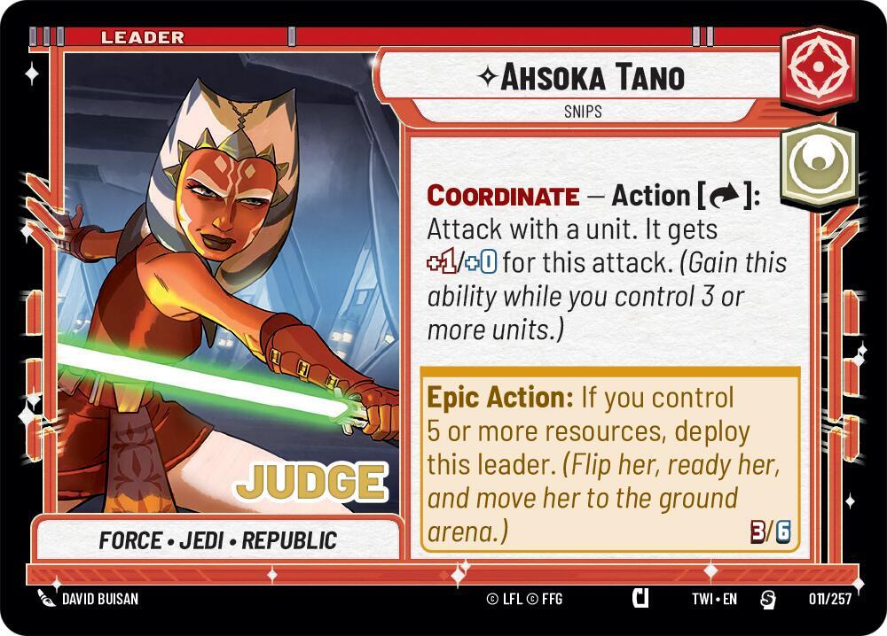 Ahsoka Tano - Snips [Judge Promos] 011/257