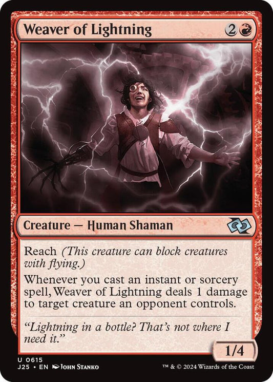Weaver of Lightning [Foundations Jumpstart] 615