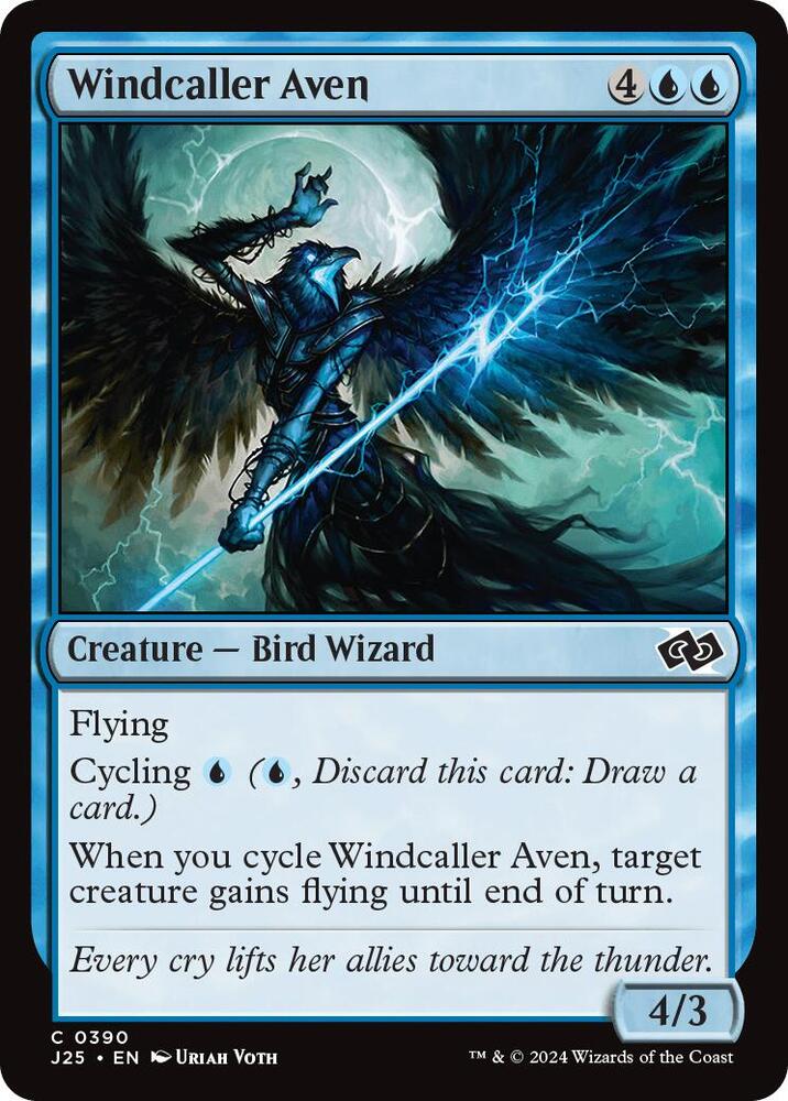 Windcaller Aven [Foundations Jumpstart] 390