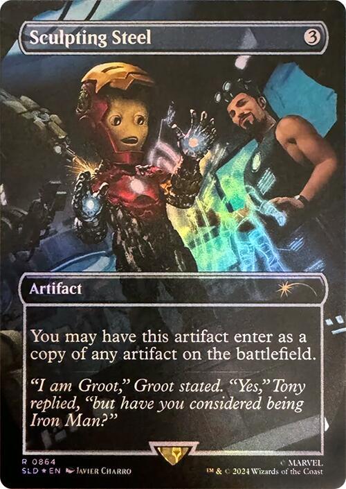 Sculpting Steel (Rainbow Foil) [Secret Lair Drop Series] 864