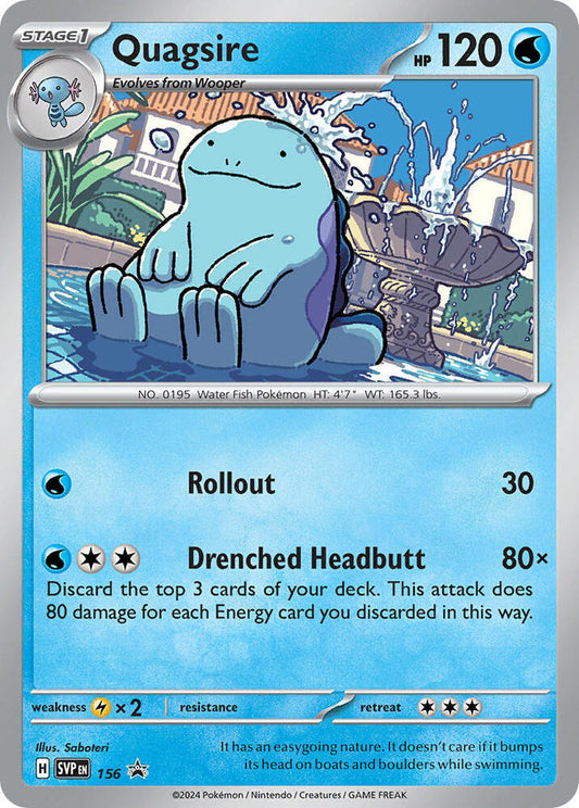 Quagsire - 156 [SV: Scarlet & Violet Promo Cards] 156