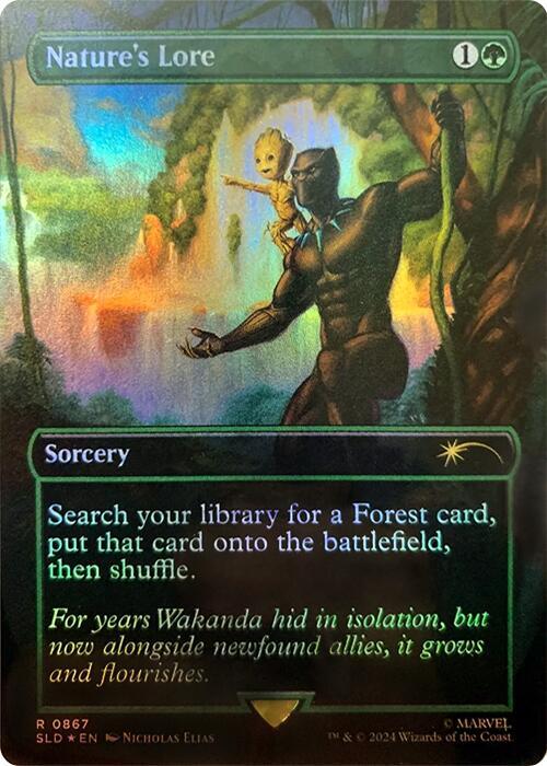 Nature's Lore (867) (Rainbow Foil) [Secret Lair Drop Series] 867