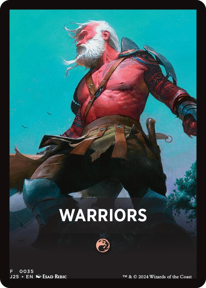 Warriors Theme Card [Foundations Jumpstart] 35
