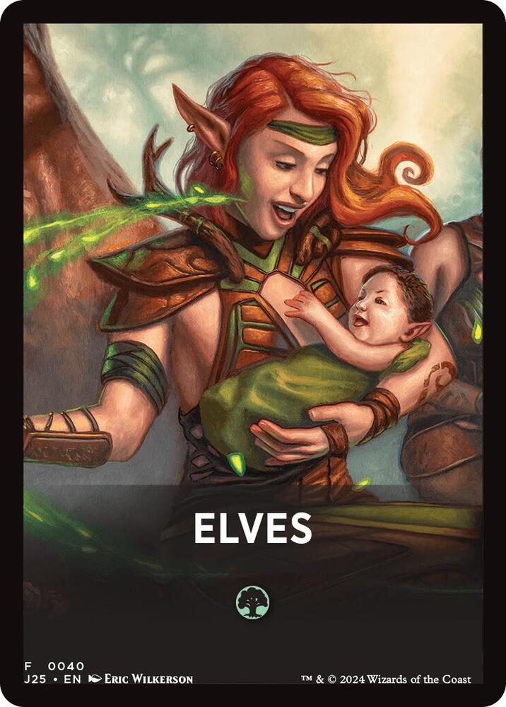 Elves Theme Card [Foundations Jumpstart] 40