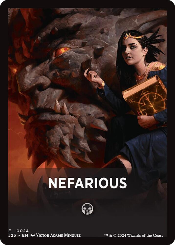 Nefarious Theme Card [Foundations Jumpstart] 24