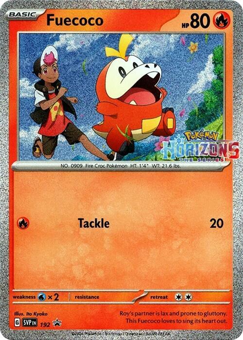 Fuecoco - 192 [SV: Scarlet & Violet Promo Cards] 192