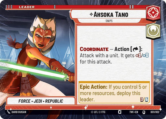 Ahsoka Tano - Snips (Hyperspace) [Prerelease Promos] 001/002