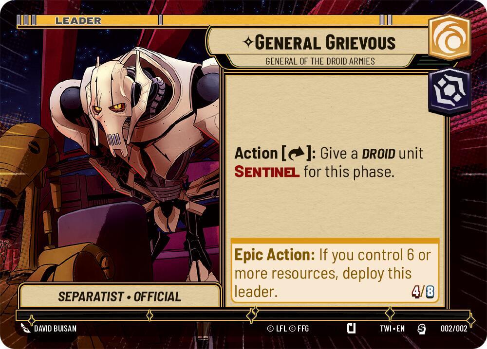 General Grievous - General of the Droid Armies (Hyperspace) [Prerelease Promos] 002/002