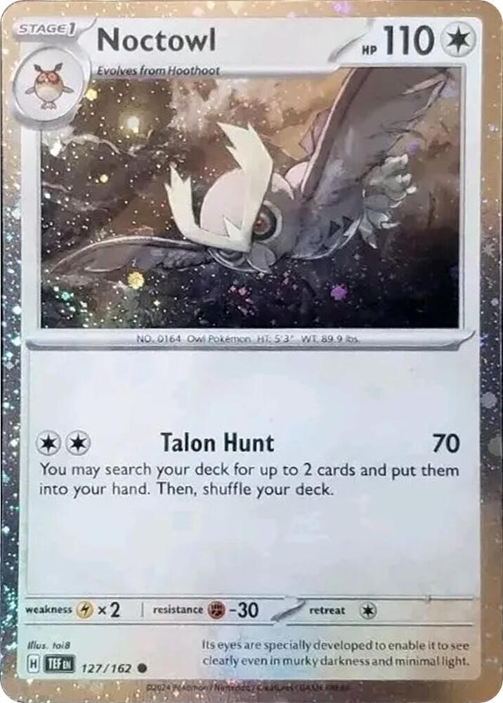 Noctowl - 127 (Cosmos Holo) [Miscellaneous Cards & Products] 127/162