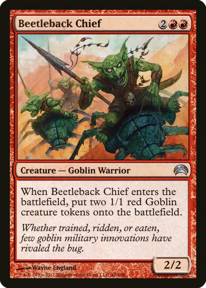 Beetleback Chief [Planechase 2012] 40