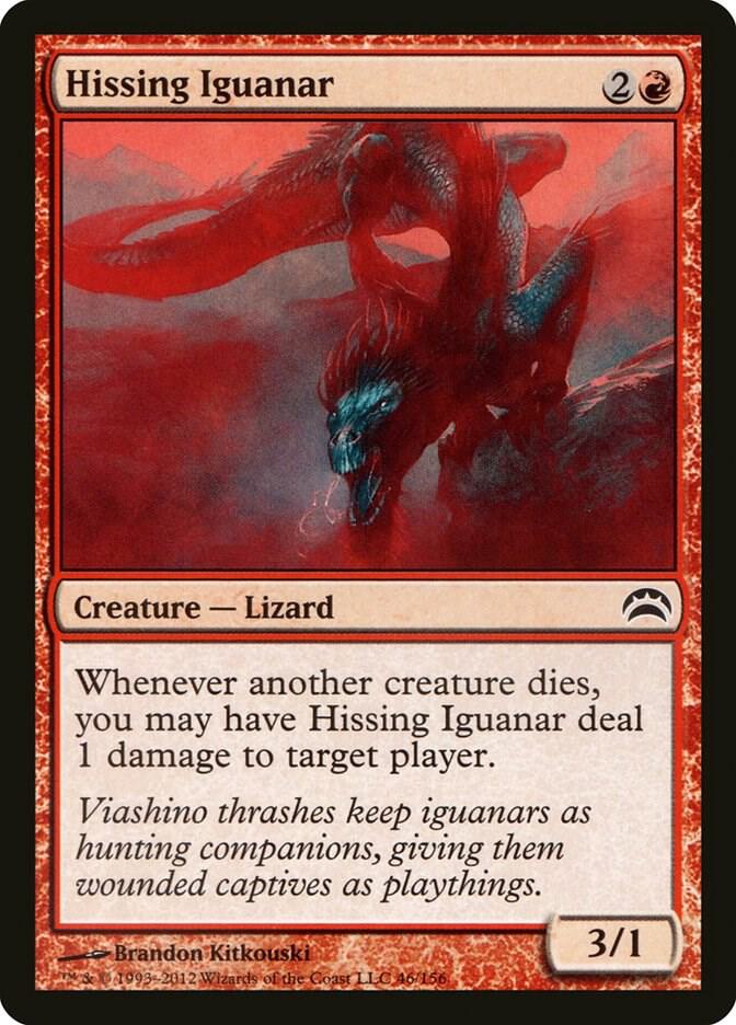 Hissing Iguanar [Planechase 2012] 46
