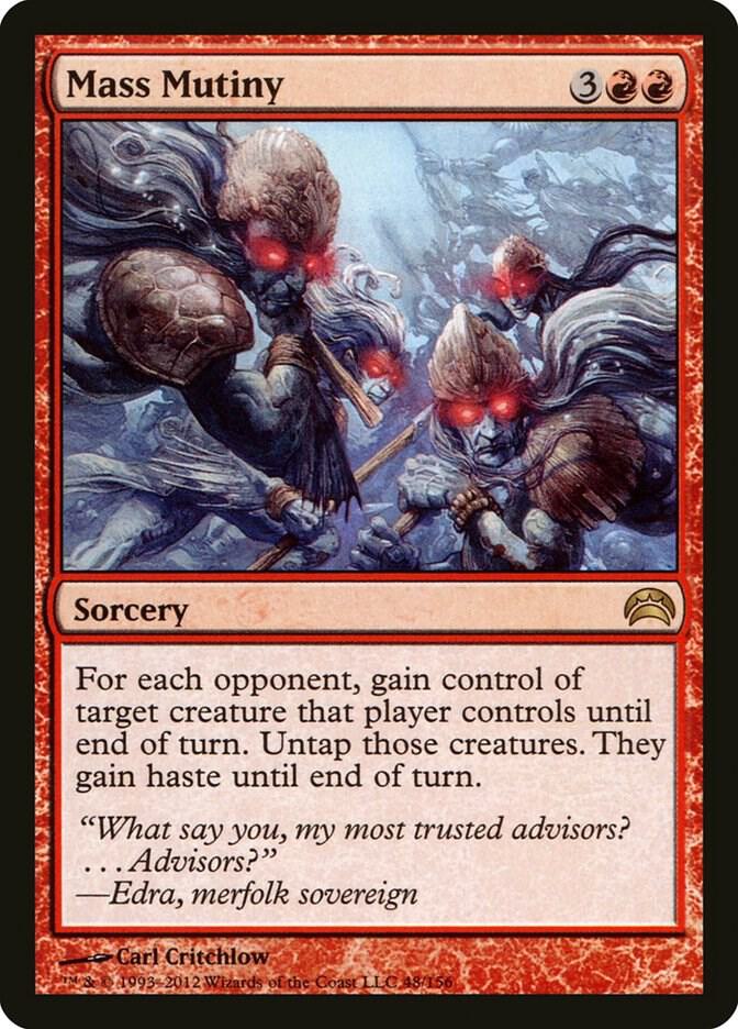 Mass Mutiny [Planechase 2012] 48
