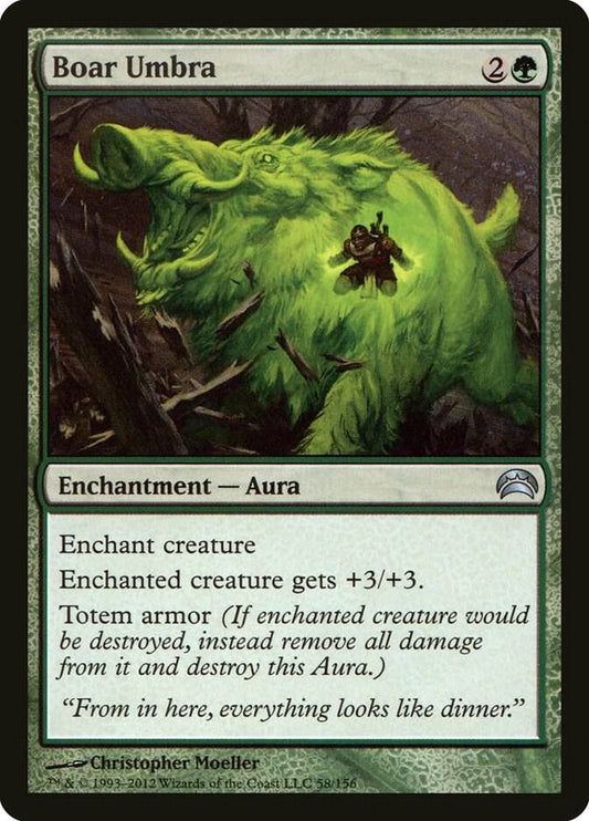 Boar Umbra [Planechase 2012] 58