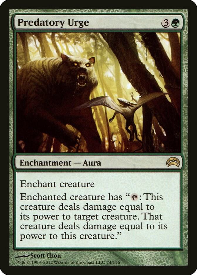 Predatory Urge [Planechase 2012] 74