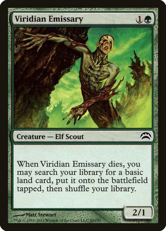 Viridian Emissary [Planechase 2012] 80
