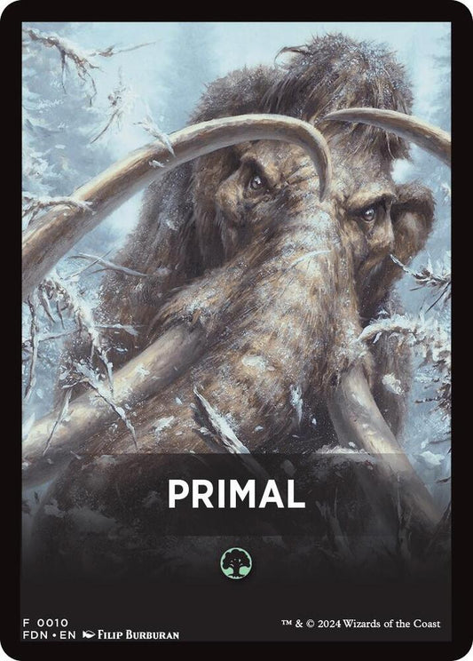 Primal Theme Card [Foundations] 10