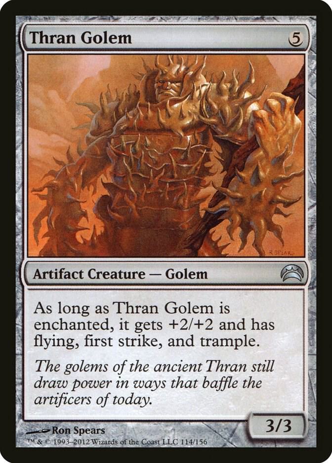 Thran Golem [Planechase 2012] 114