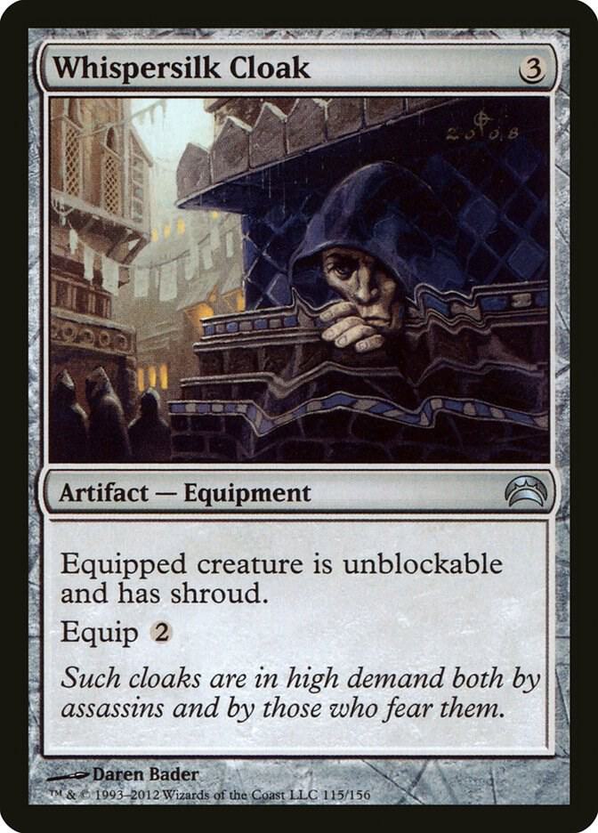 Whispersilk Cloak [Planechase 2012] 115