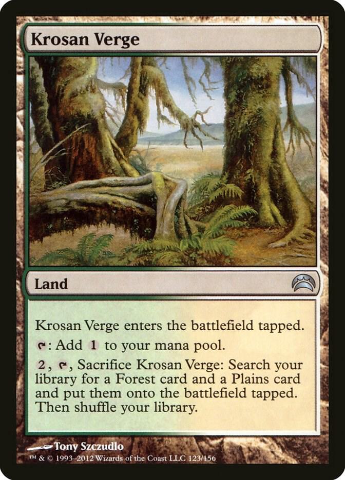 Krosan Verge [Planechase 2012] 123
