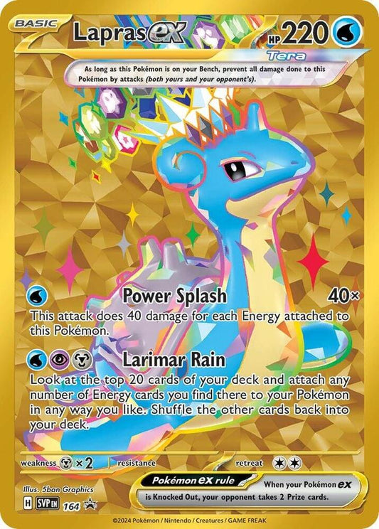 Lapras ex - 164 [SV: Scarlet & Violet Promo Cards] 164