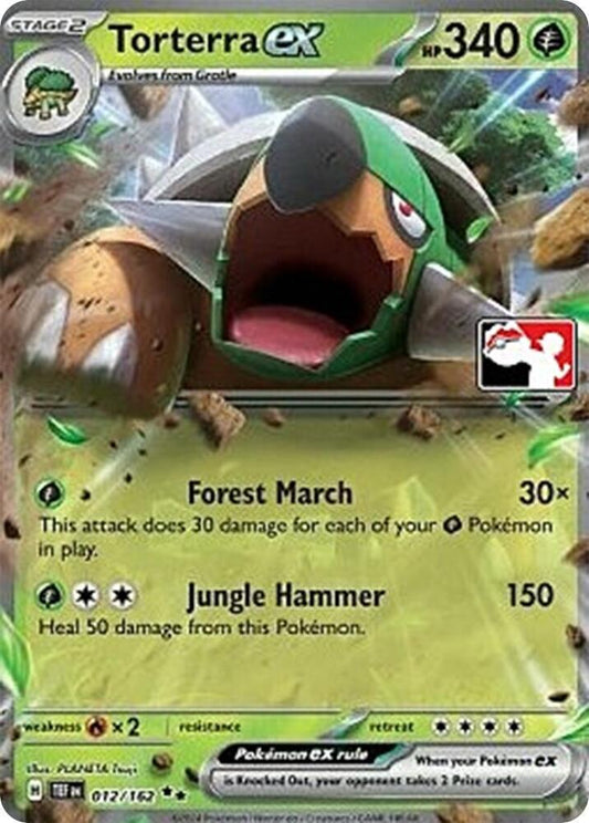 Torterra ex - 012/162 [Prize Pack Series Cards] 012/162