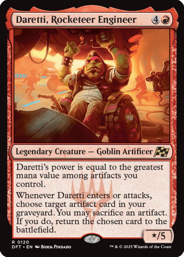 Daretti, Rocketeer Engineer [Aetherdrift] 120