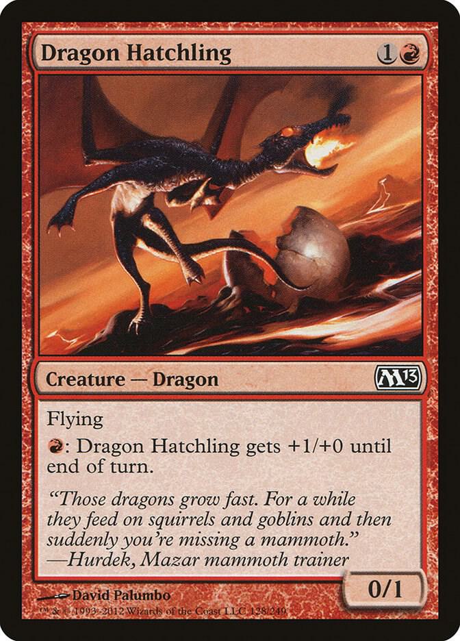 Dragon Hatchling [Magic 2013 (M13)] 128