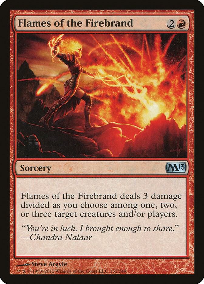 Flames of the Firebrand [Magic 2013 (M13)] 132