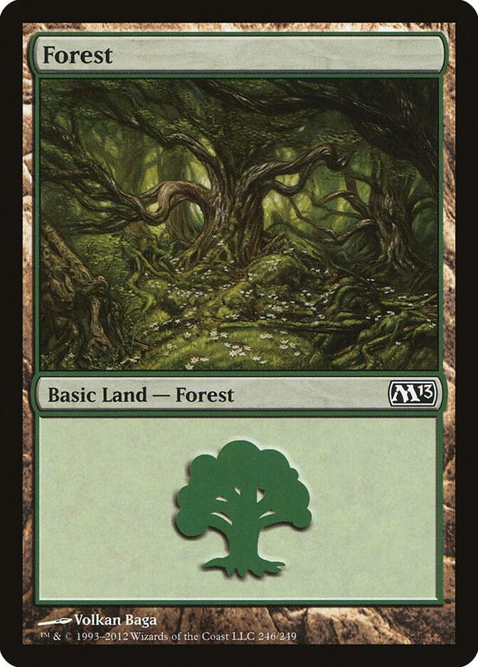 Forest (246) [Magic 2013 (M13)] 246