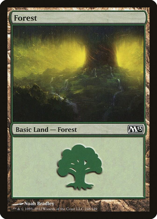 Forest (248) [Magic 2013 (M13)] 248