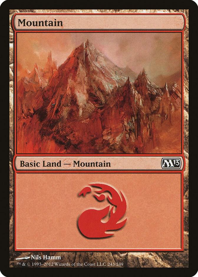 Mountain (243) [Magic 2013 (M13)] 243