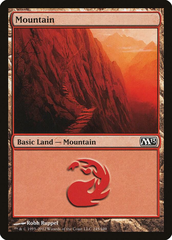 Mountain (245) [Magic 2013 (M13)] 245
