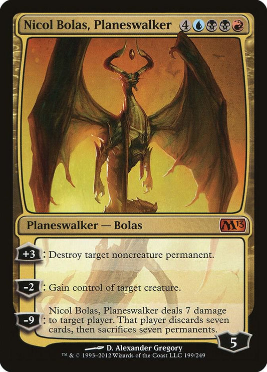 Nicol Bolas, Planeswalker [Magic 2013 (M13)] 199