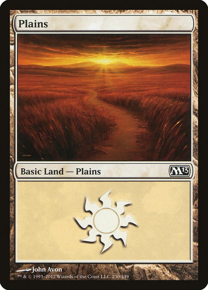 Plains (230) [Magic 2013 (M13)] 230