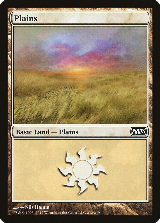 Plains (232) [Magic 2013 (M13)] 232