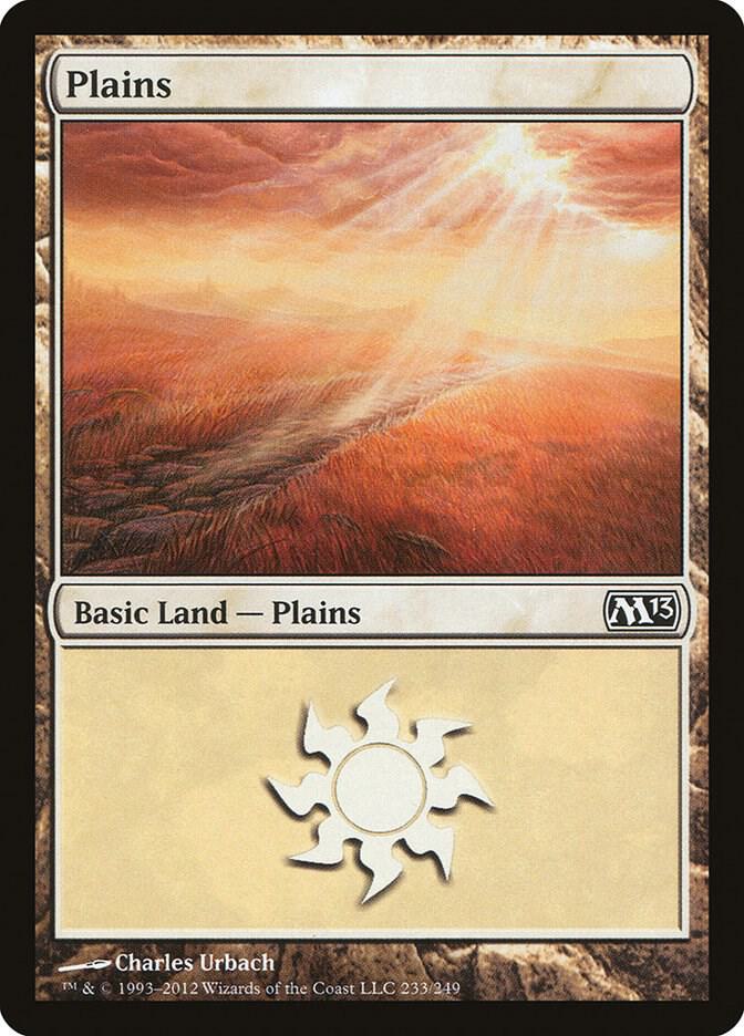 Plains (233) [Magic 2013 (M13)] 233