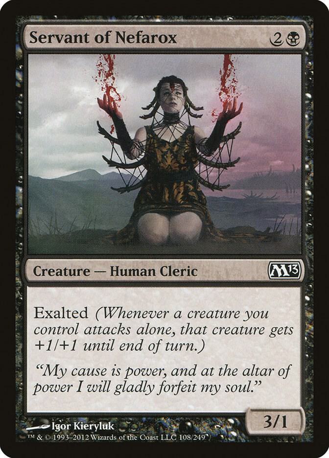 Servant of Nefarox [Magic 2013 (M13)] 108