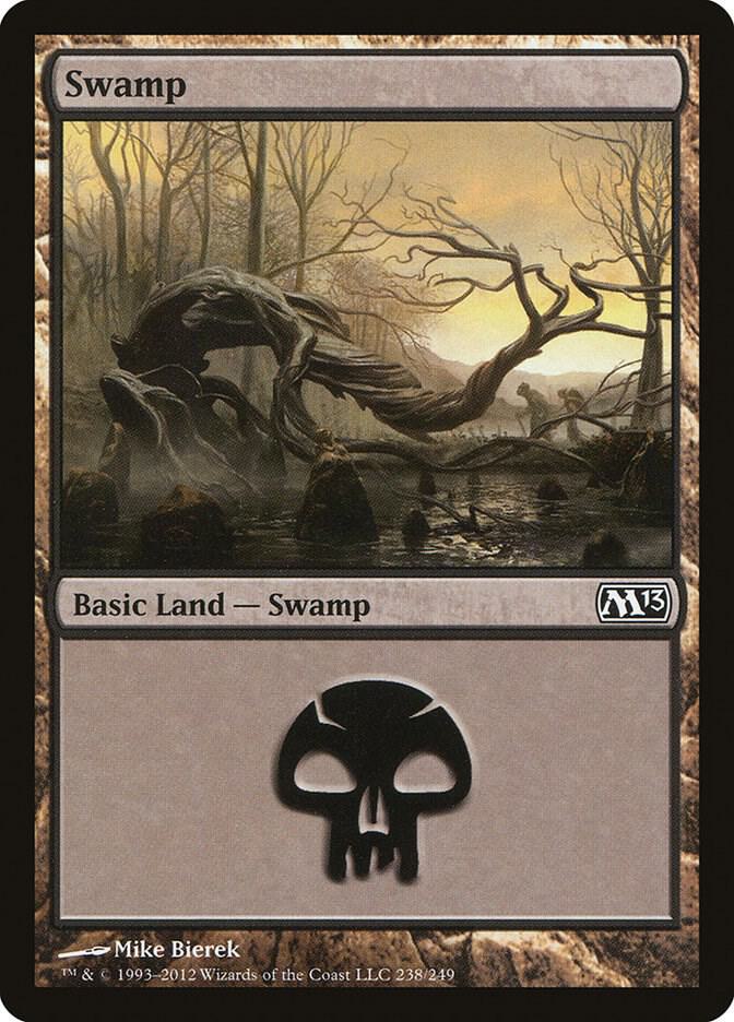 Swamp (238) [Magic 2013 (M13)] 238