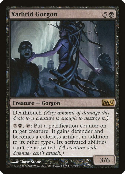 Xathrid Gorgon [Magic 2013 (M13)] 118
