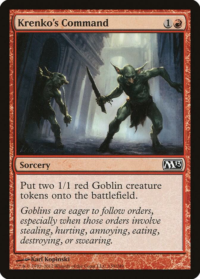 Krenko's Command [Magic 2013 (M13)] 139