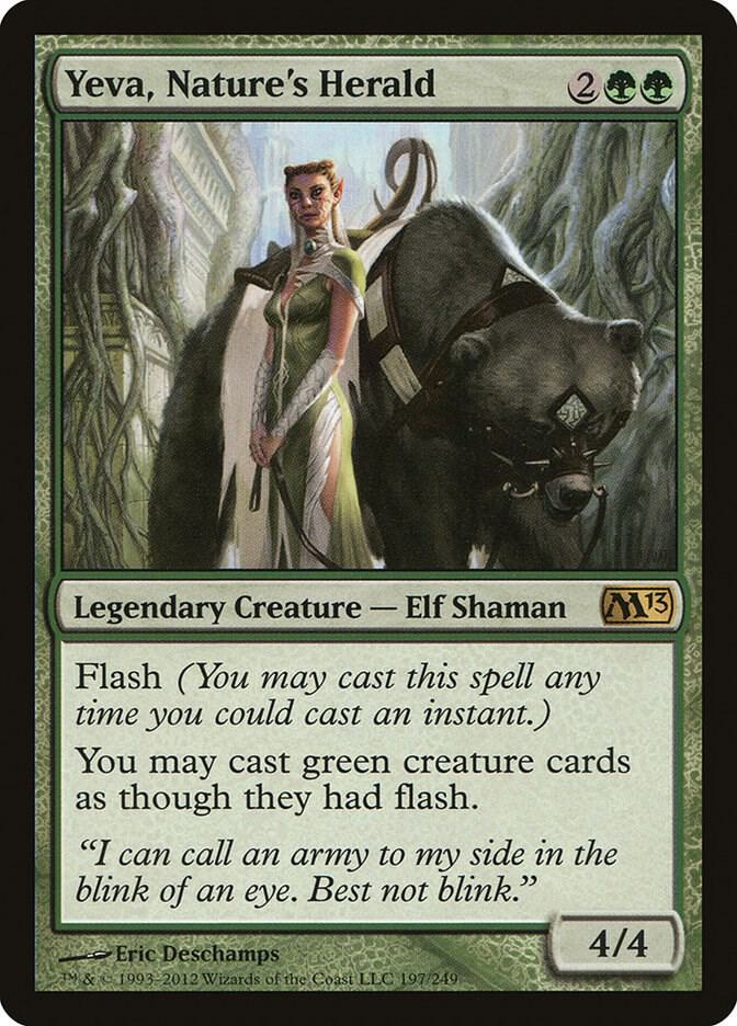 Yeva, Nature's Herald [Magic 2013 (M13)] 197